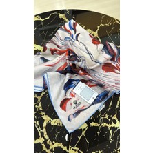 Maisa Maısa Buğu Mulberry Ipek Eşarp Mavi 6493