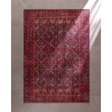 Madame Coco Louna Halı - Bordo - 160X230 cm