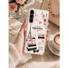 Powerfox Samsung Galaxy A57 Uyumlu Cute Eyfel Baskılı Sevimli Telefon Kılıfı MK01A