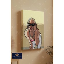 Tablo Royale Gta San Andreas Kanvas Tablo – Nostaljik Gamer Oda Dekorasyonu