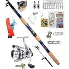 Okuma Aria-3000a Piranha Ultimate 210cm 50-100gr Kıyı Spin Olta Takımı Seti