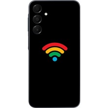Le Balvo Samsung Galaxy A16 Uyumlu Wifi Simgesi Baskılı Silikon Kılıf