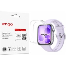 Engo Huawei Watch Fit 5 Ekran Koruyucu TPU Şeffaf Film 2 Adet