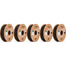Esun Pla Basic Siyah Filament Beşli Kutu 1,75MM 1kg - Bisiparisver