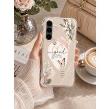 Powerfox Samsung Galaxy A57 Uyumlu Cute Good Baskılı Sevimli Telefon Kılıfı MK01A