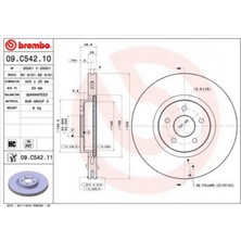Brembo Depomix On Fren Aynasi Connect 12 - Focus Iii 11-15 Kuga 12-14 Volvo V40 T2-T3-T4-T5 C30 06-12 C70 Ii 07-12 S40 Ii 05-12 V50 04-