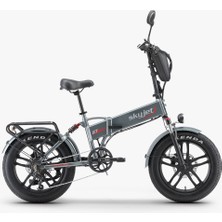 Skyjet Gtııı Pro 1000 W Katlanabilir Elektrikli Bisiklet-Gri