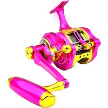 Jigging Master Gangster Pe3+ Underhead (Sol Kol) Pink Gold Jig Olta Makinesi