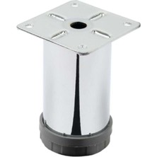 Leva House Metal Baza Ayak 8 cm Krom ( 1 Adet Fiyatıdır )