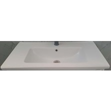 Turan Seramik Bella Etejerli Lavabo 80CM Turavit