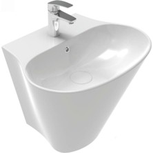 Turan Seramik Minia Lavabo Monoblok 40X50 Turavit