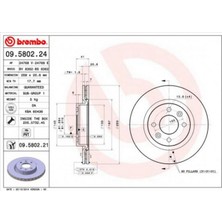 Brembo Depomix Ön Fren Diski Renault R19-CLIO I 91-96 Clio Ii 98- Kangoo 01- Megane I 96- Megane Ii 04-10 Twingo 96- Dacia Logan 06- Sandero 08- 259X20.6 Hali 4 Delik