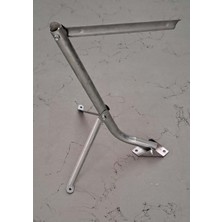 Leva House Uydu Anteni Çanak Için L Ayak - L Boru ( Çap : 3 cm ) ( Uydu Çanağı- Çanak Anten Yer & Duvar Montaj Ayağı )
