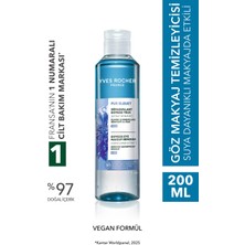 Yves Rocher Tüm Ciltler, Çift Fazlı/yoğun Makyaja Özel, Rahatlatıcı Göz Makyaj Temizleyici-Pur BLEUET-200ML