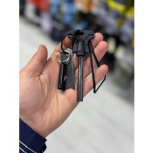 MEKOTEX Kamp Magnezyum Çakmak Taşı Seti | Acil Düdük ve Cetvel Hediyeli Survival Ateşleyici