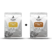 Addis Ababa Coffee Kolombiya ve Etiyopya Single Origin Avantajlı Paket