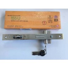 Leva House Kale 155 - U Makaralı Dar Tip Silindirli Kilit 20 mm