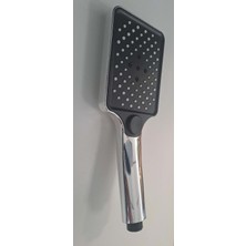 Leva House Grooze Tek Duş Başlık - El Duşu - Titan Düğme Fonksiyonlu - Büyük Dikdörtgen
