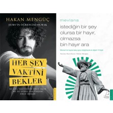 Destek Yayınları Her Şey Vaktini Bekler ve Mevlana Istediğin Bir Şey Olursa Bir Hayır, Olmazsa Bin Hayır Ara (Hakan Mengüç)