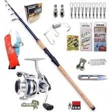 Dam Steelhead Iconic 270cm 7-28gr Okuma Aria-3000 Kıyı Tele Spin Olta Takımı Seti