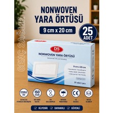 Ds Sağlık Nonwoven Yara Örtüsü 9cm×20 25'li