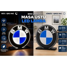 YSN Sounds Bmw Masa Lambası , Bmw Logolu LED Işıklı Masa Lambası , Bmw Gündüz Gece Masa Lambası