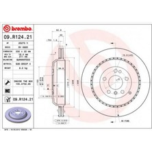 Brembo Depomix Fren Diski Arka 4-Matic Mercedes X164 W251 W164