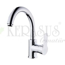 Kerasus Space Serisi - Mix Kuğu Lavabo Bataryası 40ø
