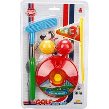 Motto Ticaret Mini Golf Oyun Seti - Sarı Top Çukuru