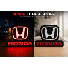 YSN Sounds Honda Masa Lambası , Honda Logolu LED Işıklı Masa Lambası , Honda Gündüz Gece Masa Lambası