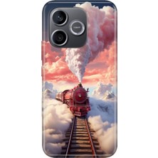 Adasena Honor 600 Lite (Lna-Nx1) Kılıf Desenli Baskılı Tpu Rubber Kapak Tren