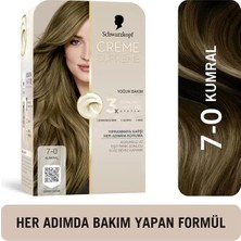 Schwarzkopf Creme Supreme Kit Boya 7-0 Kumral