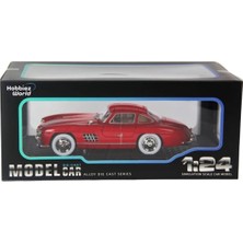 Hobbiez World Mercedes Benz 300 Sl 1954 Kırmızı 1/24 Model Araba