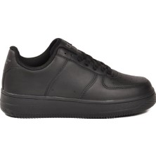 Aspor Siyah Bağcıklı Unisex Spor Ayakkabı