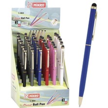 Mikro Metal Ball Pen Tükenmez Kalem 2 Adet