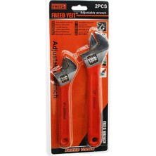 Marsilyan 2pcs Set   8 İNÇ-200MM - 10 İNÇ-250MM  Kurbağacık Anahtar Seti (K95)