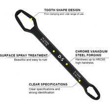 Marsilyan Universal Anahtarı Çift Kafalı  Çok Fonksiyonlu 6-22MM (K95)