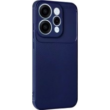 SiHako Reno 15 Auto Focus Karbon Kapak - Lacivert