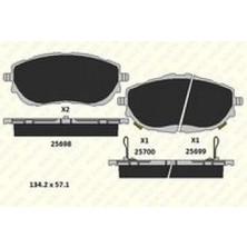 Kale Balata Depomix Ön Fren Balata Toyota Auris Corolla 1.33L 1.6l 1nr-Fe 1zr-Fae NRE180 ZRE181 ZRE185 12- / 1.4l 1nd-F Tv NDE180 12-
