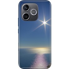 Nurdic Honor 600 Lite (Lna-Nx1) Kılıf 0.4mm Lazer Kesim Silikon Kapak Sakin Deniz
