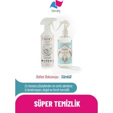 Livory Clean & Shine Serisi Yüzey Temizlik Misti Bahar Dokunuşu 500 ml | Clean & Fresh Serisi Sümbül Oda Kokusu 500 ml