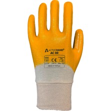 Activehand Ac-02 Nitril Kaplama Yağa Dirençli Eldiven