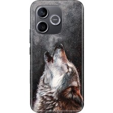 Nurdic Honor 600 Lite (Lna-Nx1) Kılıf 0.4mm Lazer Kesim Silikon Kapak Vahşi Kurt