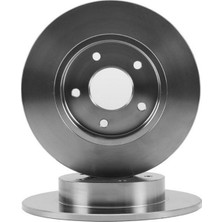 Ayd Depomix Arka Fren Diski Dolu Tip Nissan Primera 1.6l 2.0l QG16 QR20 P12 02- / 1.9l 2.2l F9Q YD22DDT P12 0 3-07 278 Çap x 5 Bijon - Adet Disk Idır