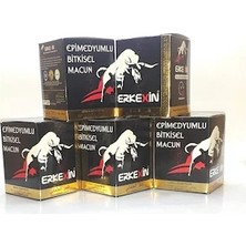 Orginal Erkexin Ballı Bitkisel Macun 240 gr x 5 Adet