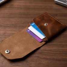 Parla Leather Dolce El Yapımı Hakiki Gerçek Deri Cüzdan Kartlık