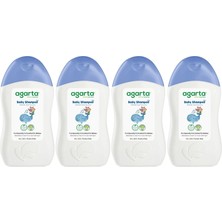 Agarta Doğal Erkek Bebek Çocuk Şampuanı Saç ve Vücut 400 ml (4 Lü Set)