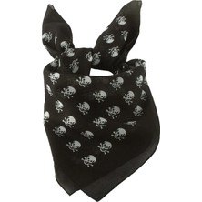 Renklime Kuru Kafa Desenli Bandana 50*50