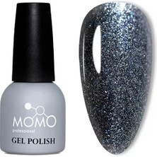 Momo Simli Seri S029 14ML. Parıltılı Küllü Gri