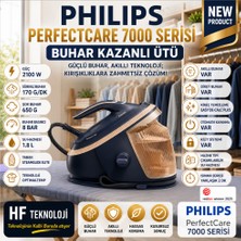 Philips Steam Glide Tabanı ile 3210 W Gücü ve Otomatik Kapanma Özelliği ile  Yeni Buhar Kazanlı Ütü